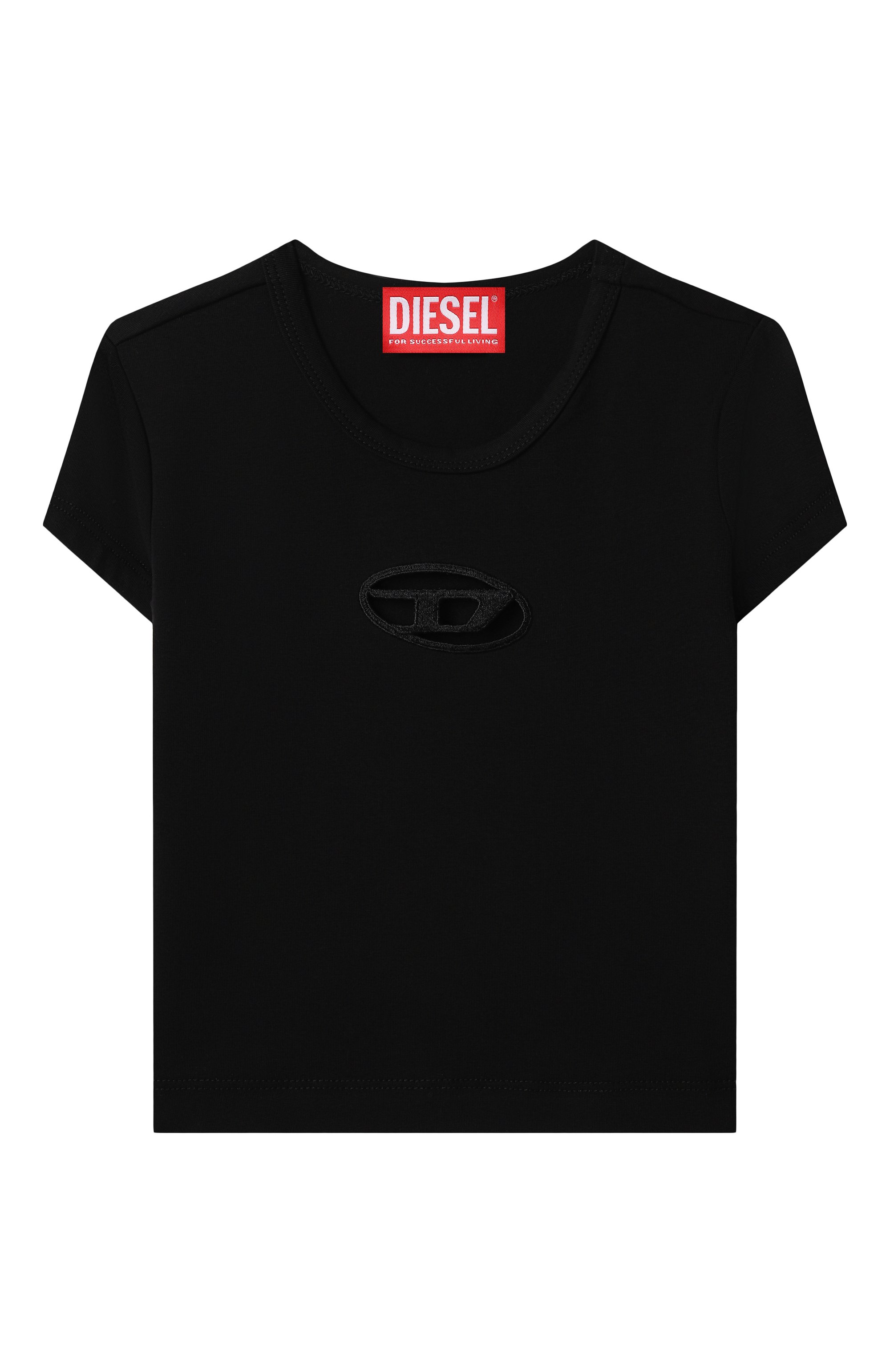 Хлопковая футболка DIESEL, арт. J01830/0AFAA, фото 1