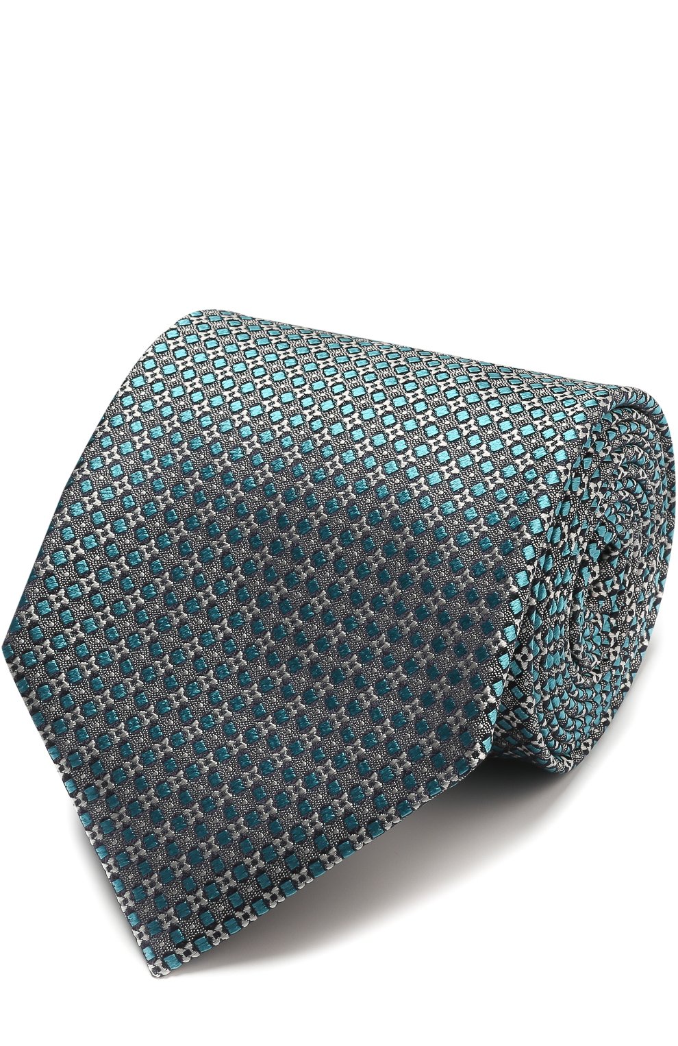 Шелковый галстук с узором ZEGNA, арт. Z9E661XW, фото 1