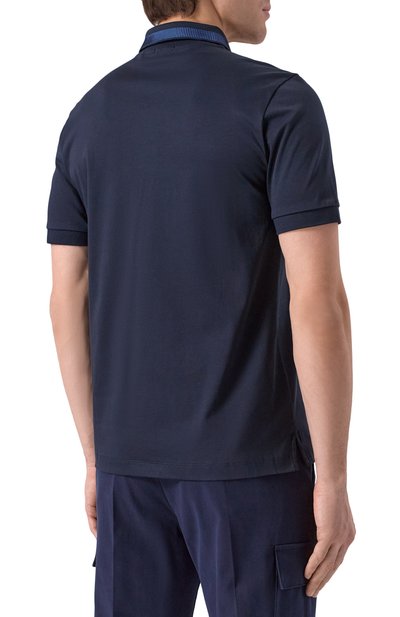 Хлопковое поло BOSS, арт. 50531791, фото 4