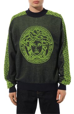 Хлопковый свитер VERSACE, арт. 1003120/1A02223, фото 1