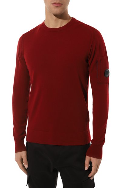 Шерстяной джемпер C.P. COMPANY, арт. 15CMKN072A005528A, фото 3