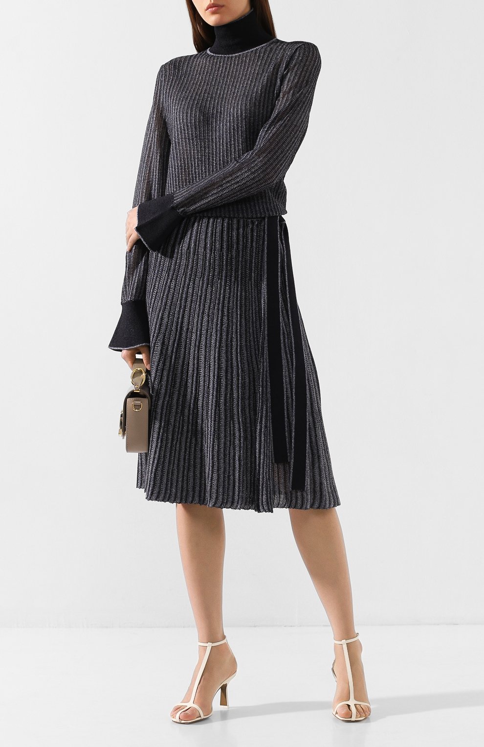 Юбка VICTORIA, VICTORIA BECKHAM, арт. KSVV 018 PAW19 VISC0SE BLEND, фото 2