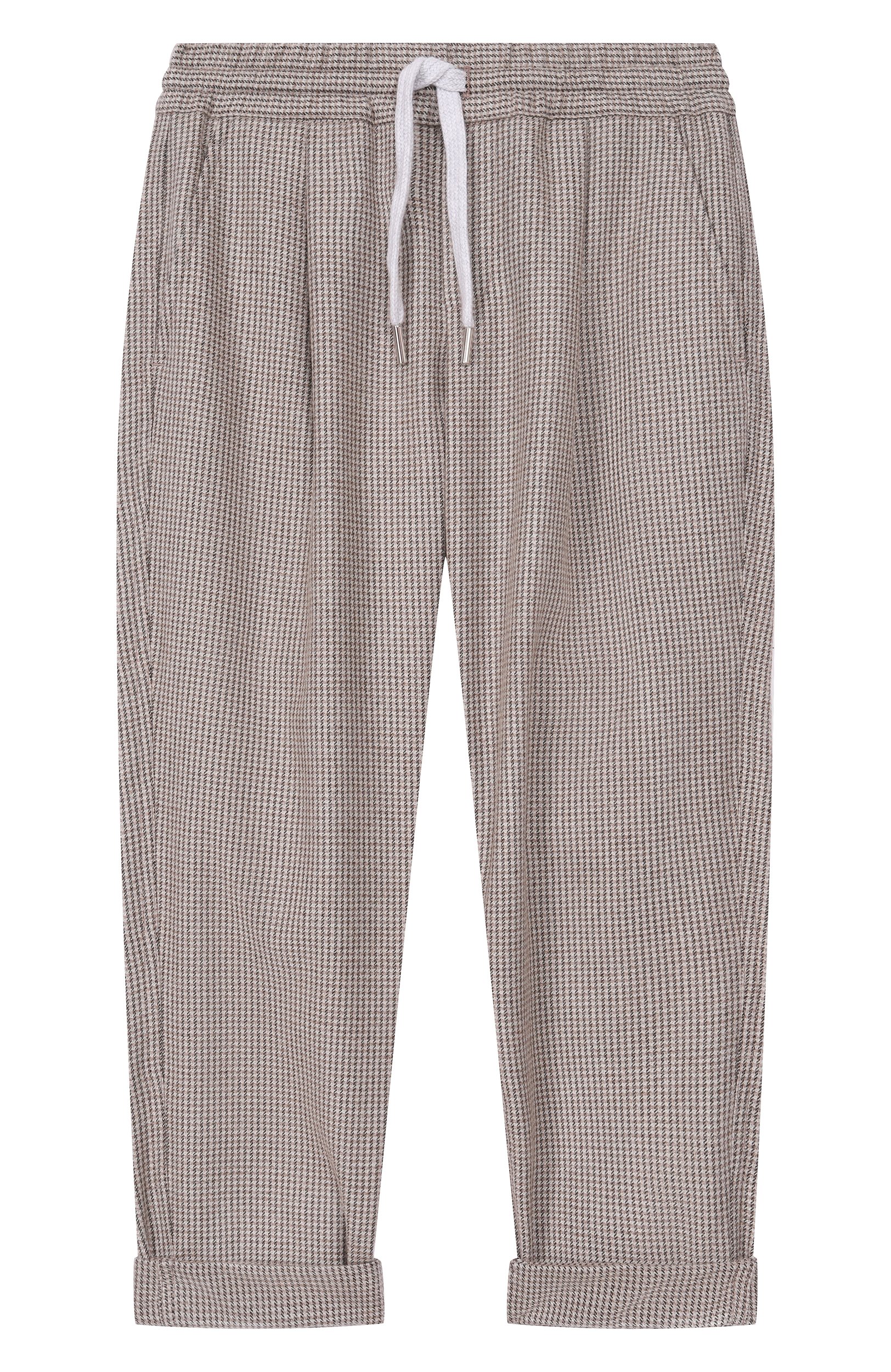 Брюки из кашемира и шелка BRUNELLO CUCINELLI, арт. BV426P503A, фото 1