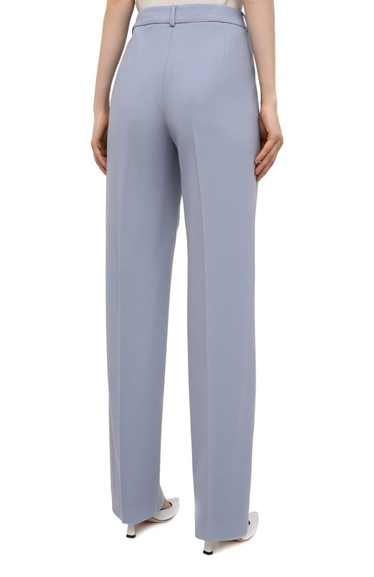 Шерстяные брюки Giorgio Armani 1SHPP0G8/T01QW Голубой  1SHPP0G8/T01QW Фото 4