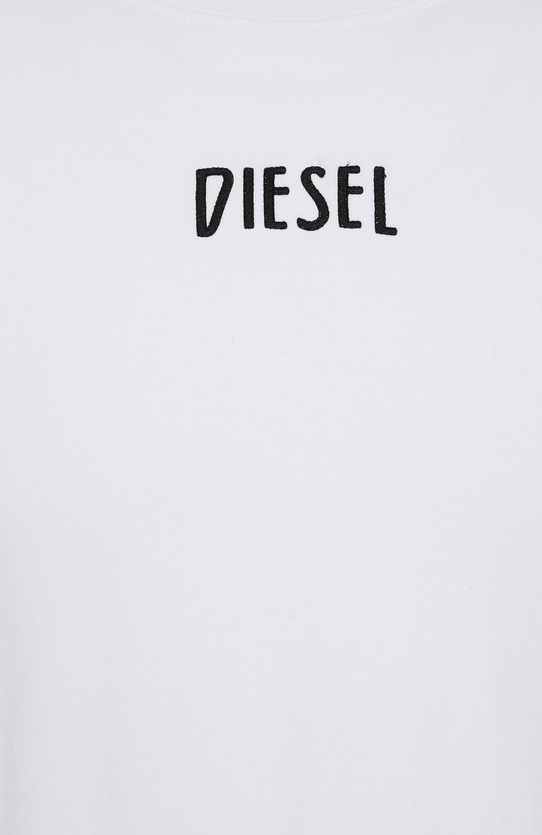 Хлопковая футболка DIESEL, арт. A18640/0AIJU, фото 1
