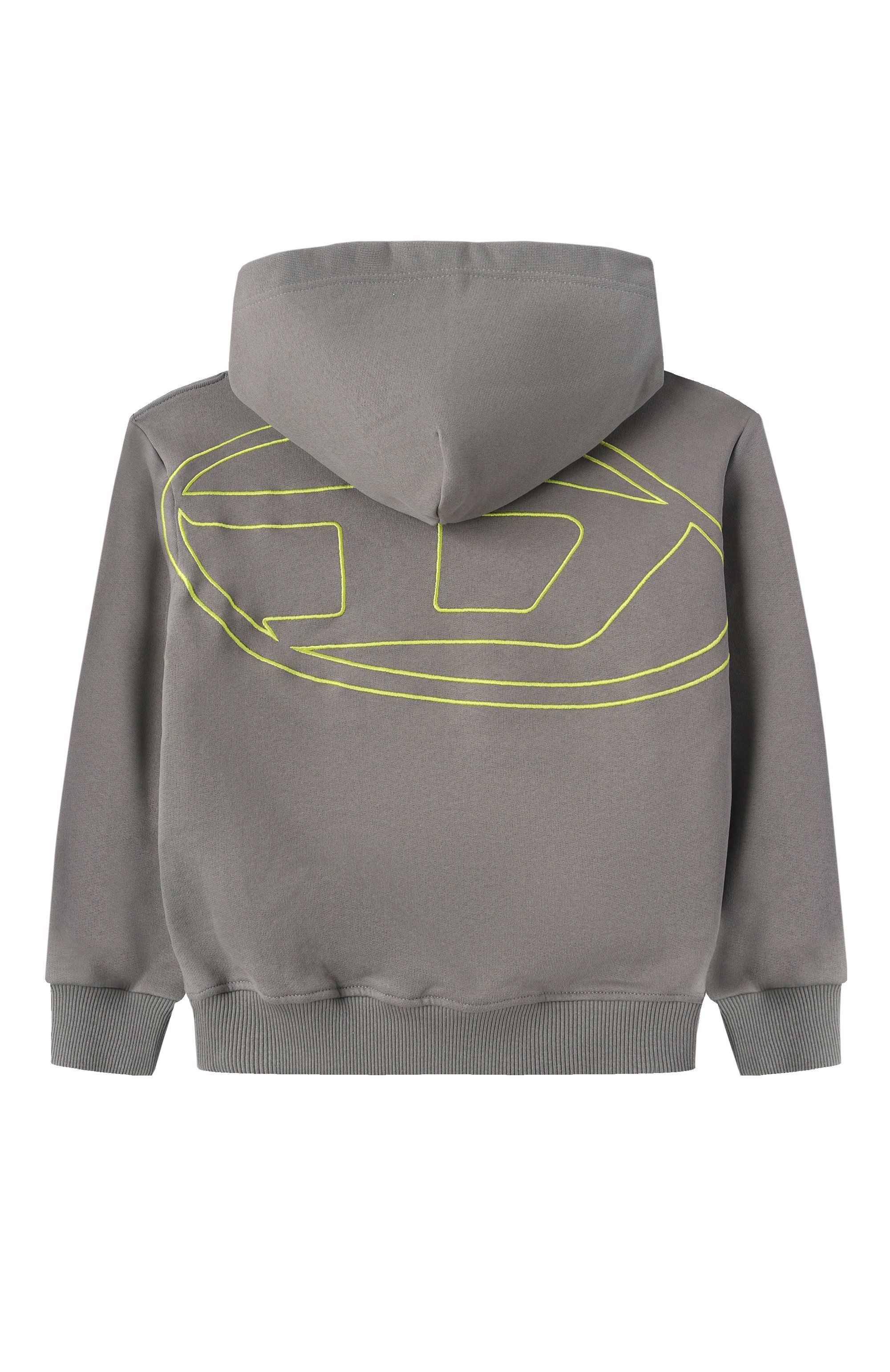 Хлопковое худи DIESEL, арт. J02275/0GYCJ, фото 2