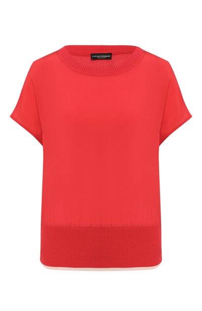 Женский шелковый топ EMPORIO ARMANI, арт. 2NK51T/28814