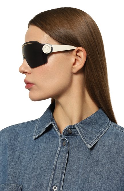 Женские солнцезащитные очки DIOR EYEWEAR синего цвета, арт. DI0RPACIFIC M1U 96B0 | Фото 2 (Материал: Металл; Региональные ограничения белый список (Axapta Mercury): Не проставлено; Тип очков: С/з; Нос: Не проставлено; Очки форма: Маска; Оптика Гендер: оптика-женское)