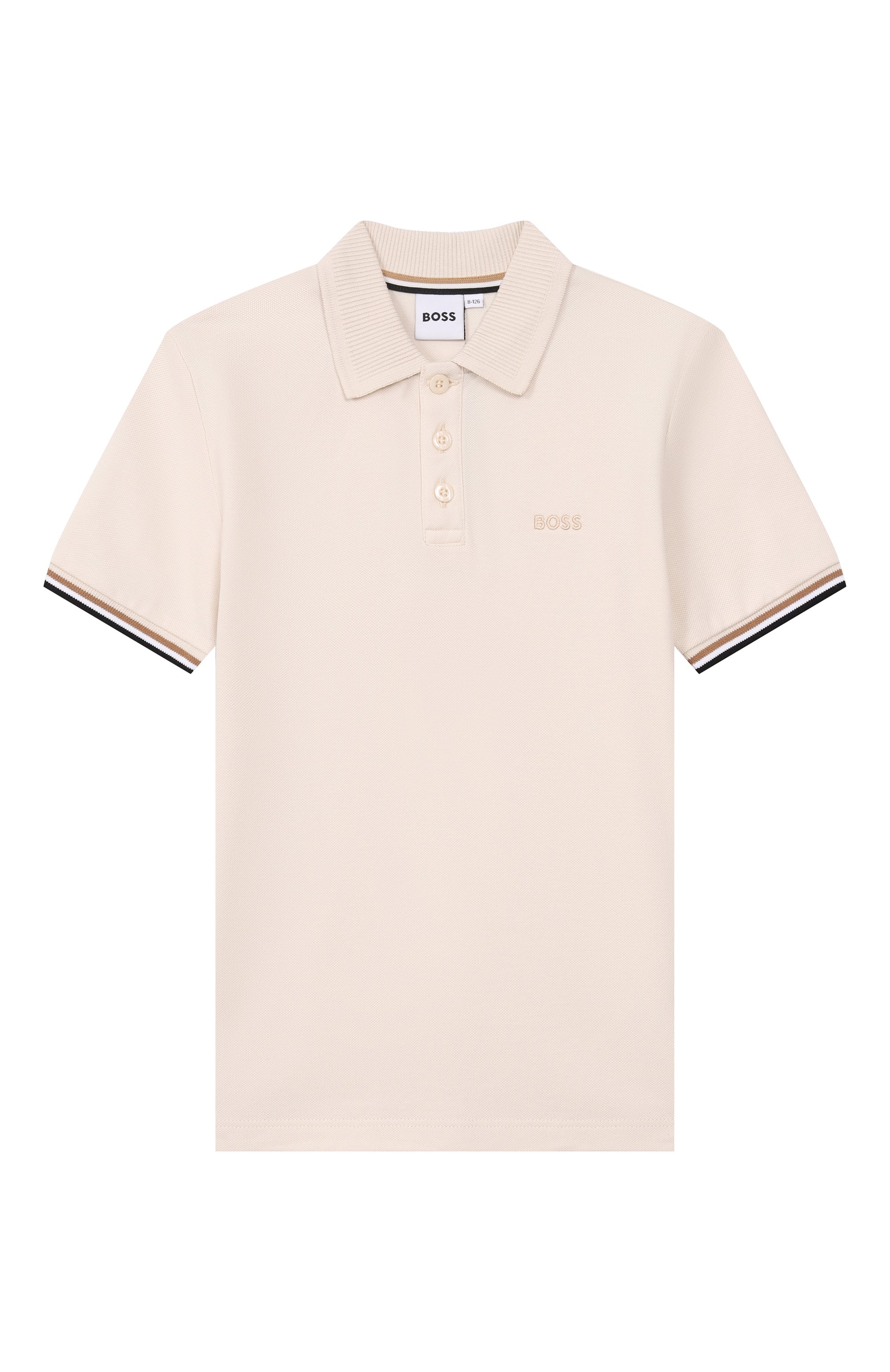 Хлопковое поло BOSS, арт. J52958, фото 1