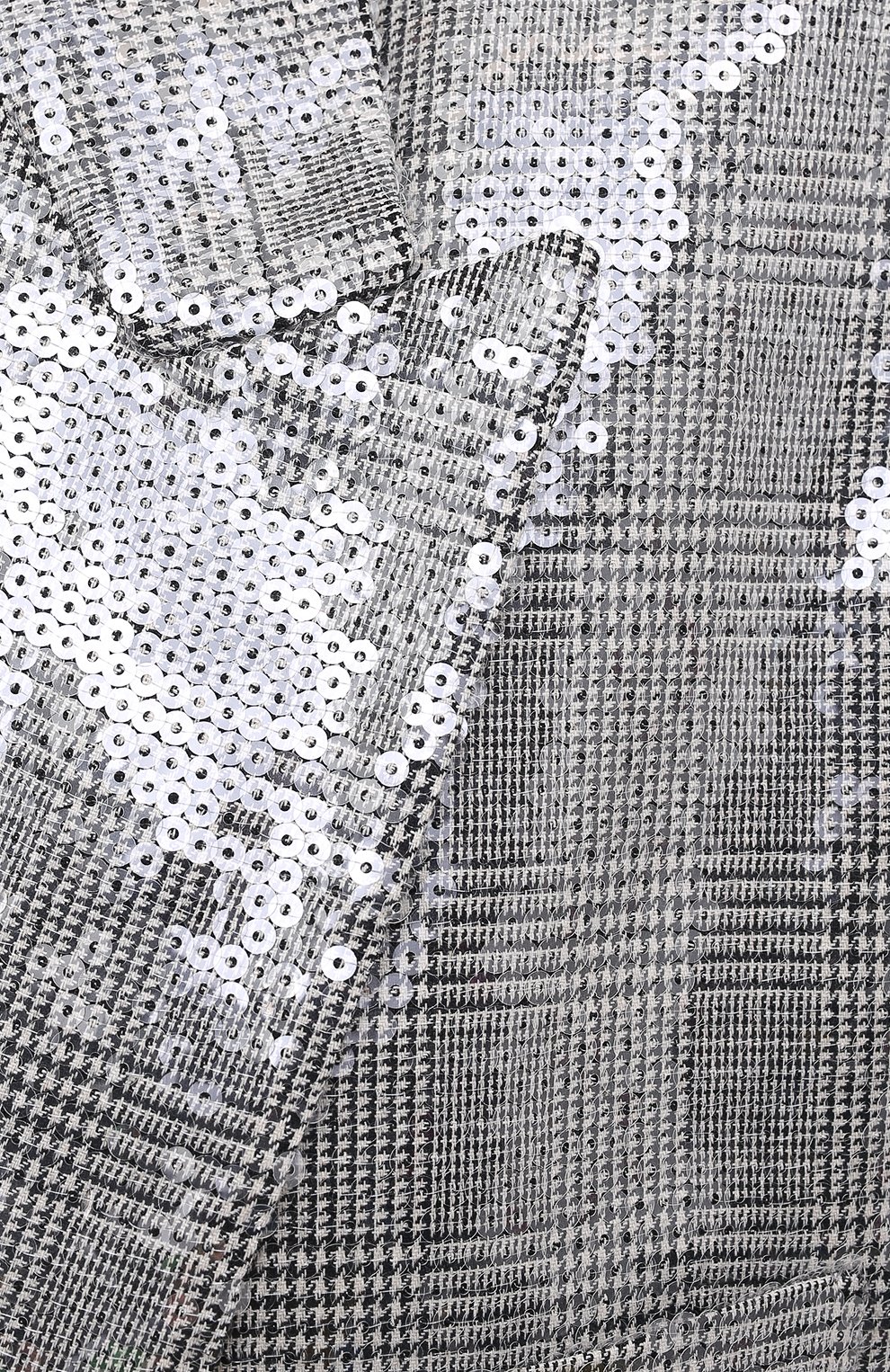 Жакет с пайетками VETEMENTS, арт. WAH21JA022 1502/TRANSPARENT, фото 6
