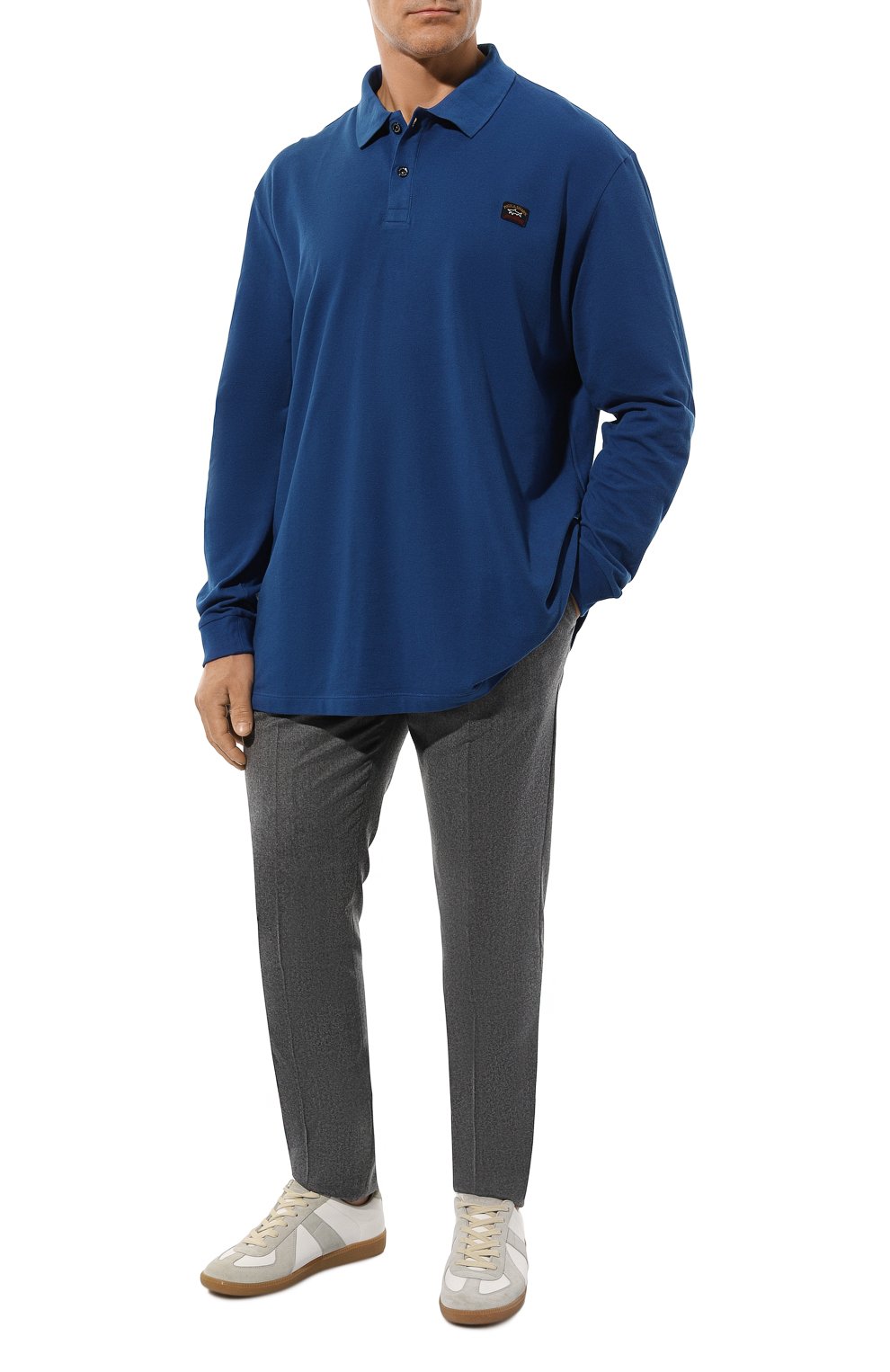 Хлопковое поло PAUL&SHARK, арт. C0P1001/3XL-6XL, фото 2