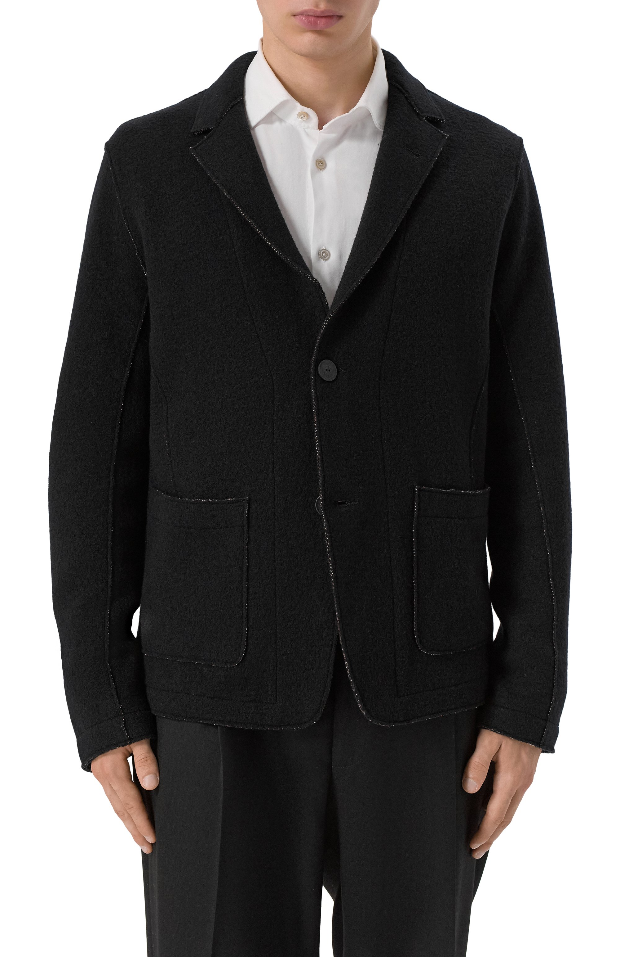 Пиджак из шерсти и вискозы TRANSIT, арт. CFUTRBM220, фото 4