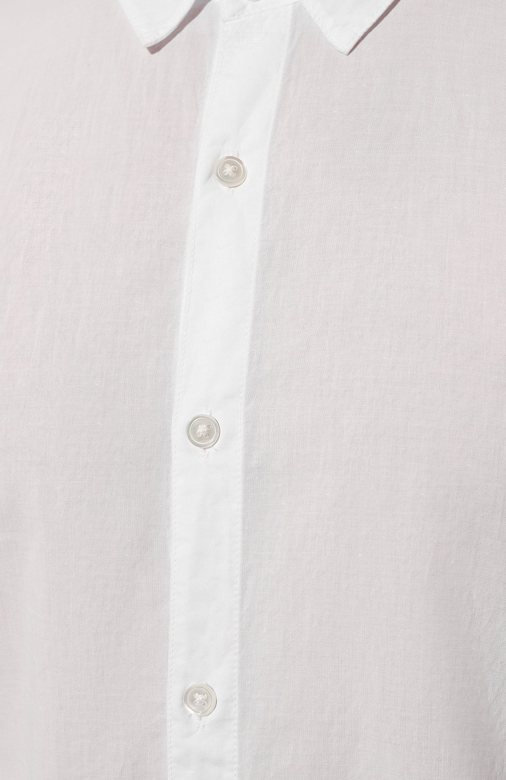 Хлопковая рубашка JAMES PERSE, арт. MLC3408/WHT, фото 5