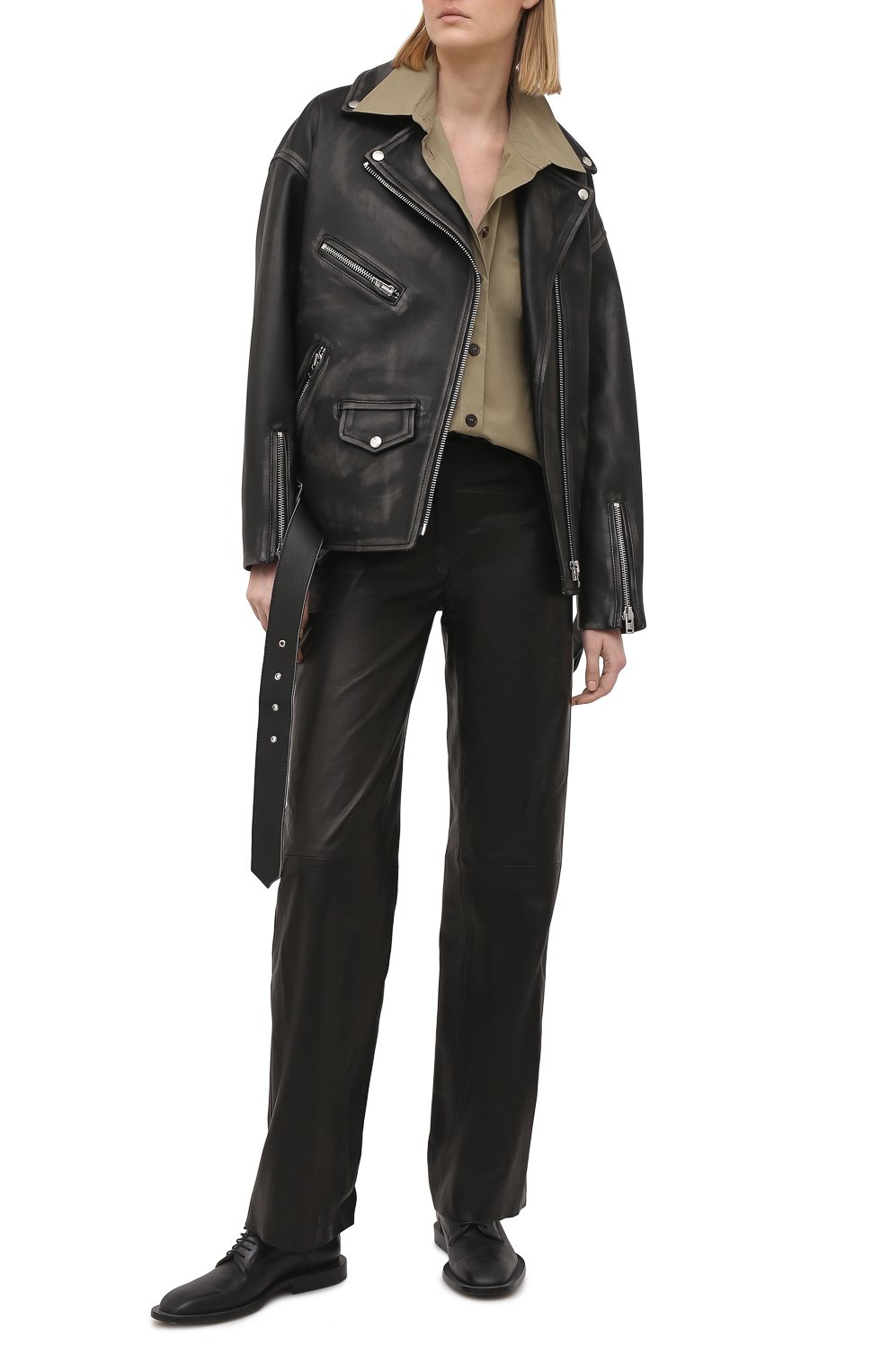 Кожаные брюки BATS, арт. FW20/P_010, фото 2