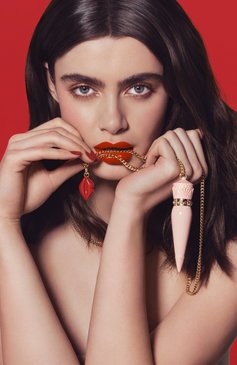 Сменный блок помады-блеска rouge louboutin sooooo…glow, оттенок peach cabaret CHRISTIAN LOUBOUTIN  цвета, арт. 8435415046237 | Фото 10 (Региональные ограничения белый список (Axapta Mercury): Не проставлено; Нос: Не проставлено; Финишное покрытие: Сияющий)