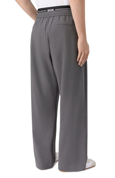 Шерстяные брюки MSGM, арт. 4040MP13/267100, фото 4