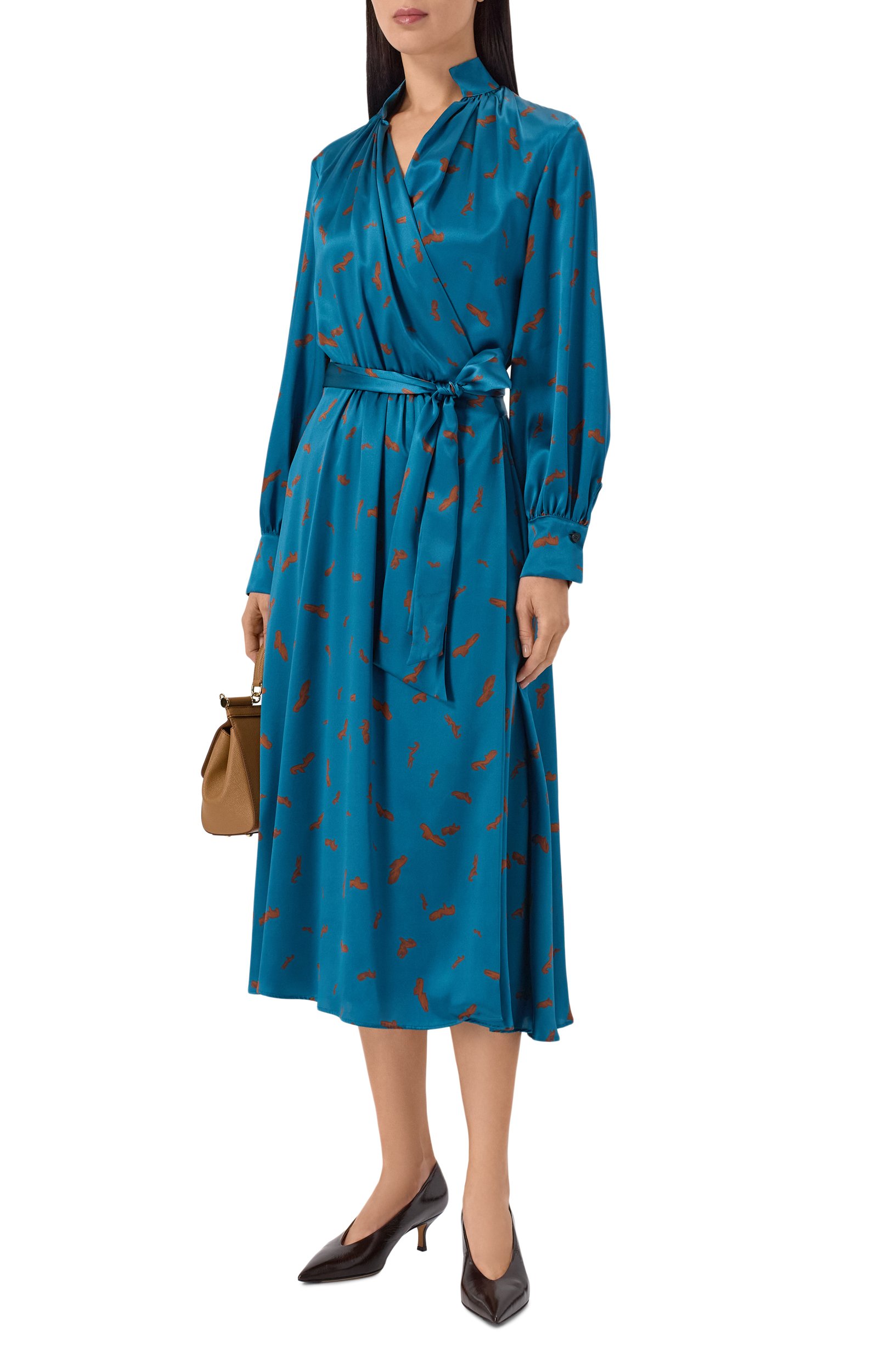 Кожаные туфли KITON темно-коричневого цвета по цене 118500 руб., арт. D62816K0514L, фото 3 Кожаные туфли KITON, арт. D62816K0514L, фото 3
