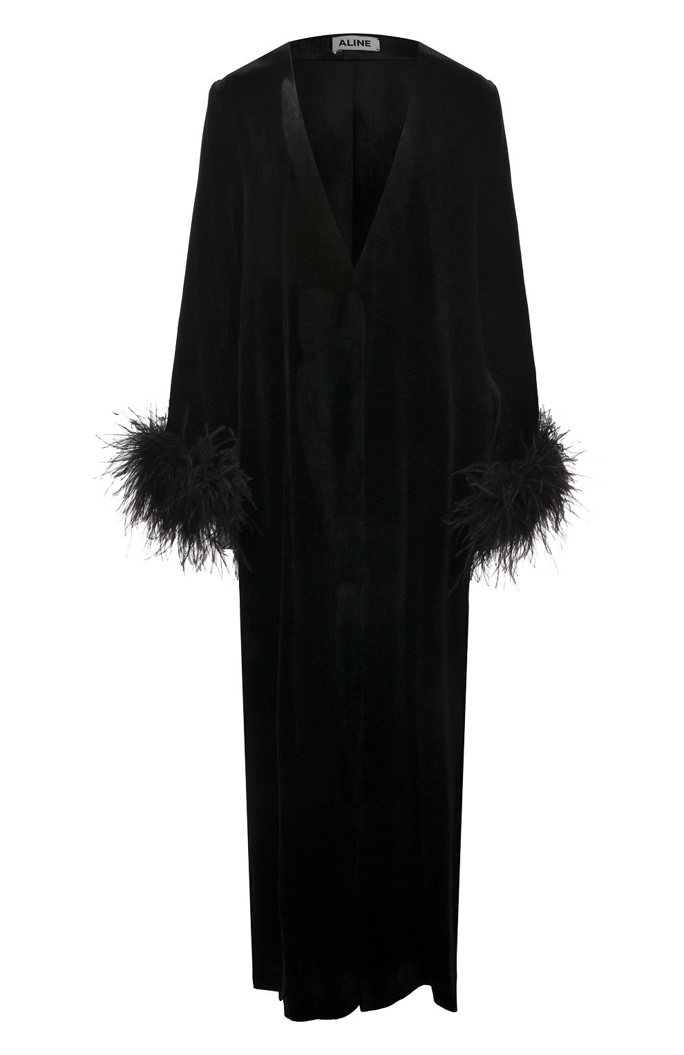 Кимоно с перьевой отделкой ALINE, арт. AL301201, фото 1