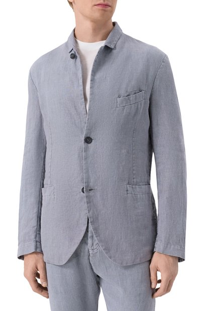 Льняной пиджак HANNES ROETHER, арт. ZUN22DER.602/, фото 5