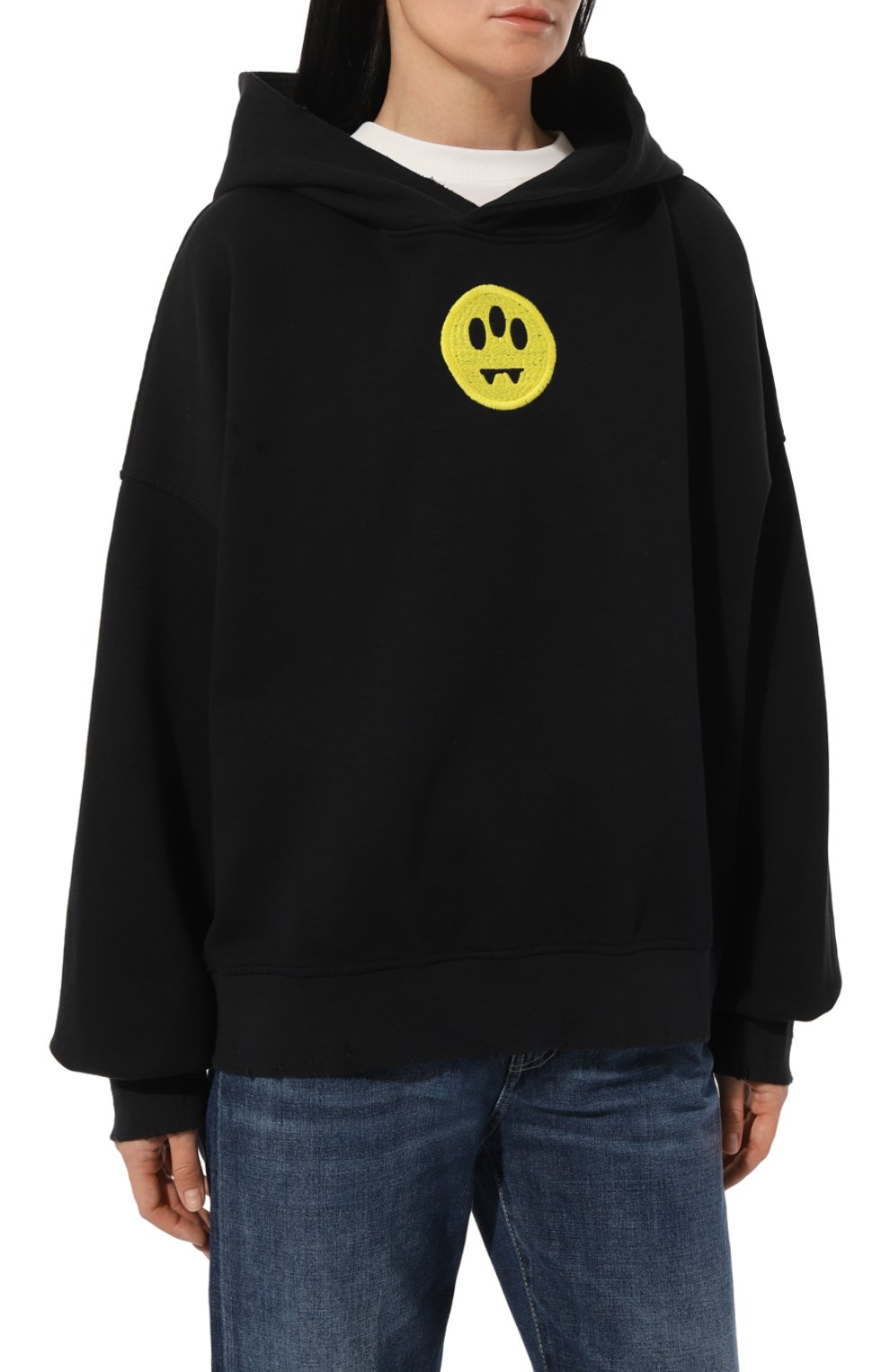Хлопковое худи BARROW, арт. F3BWW0HS079, фото 3