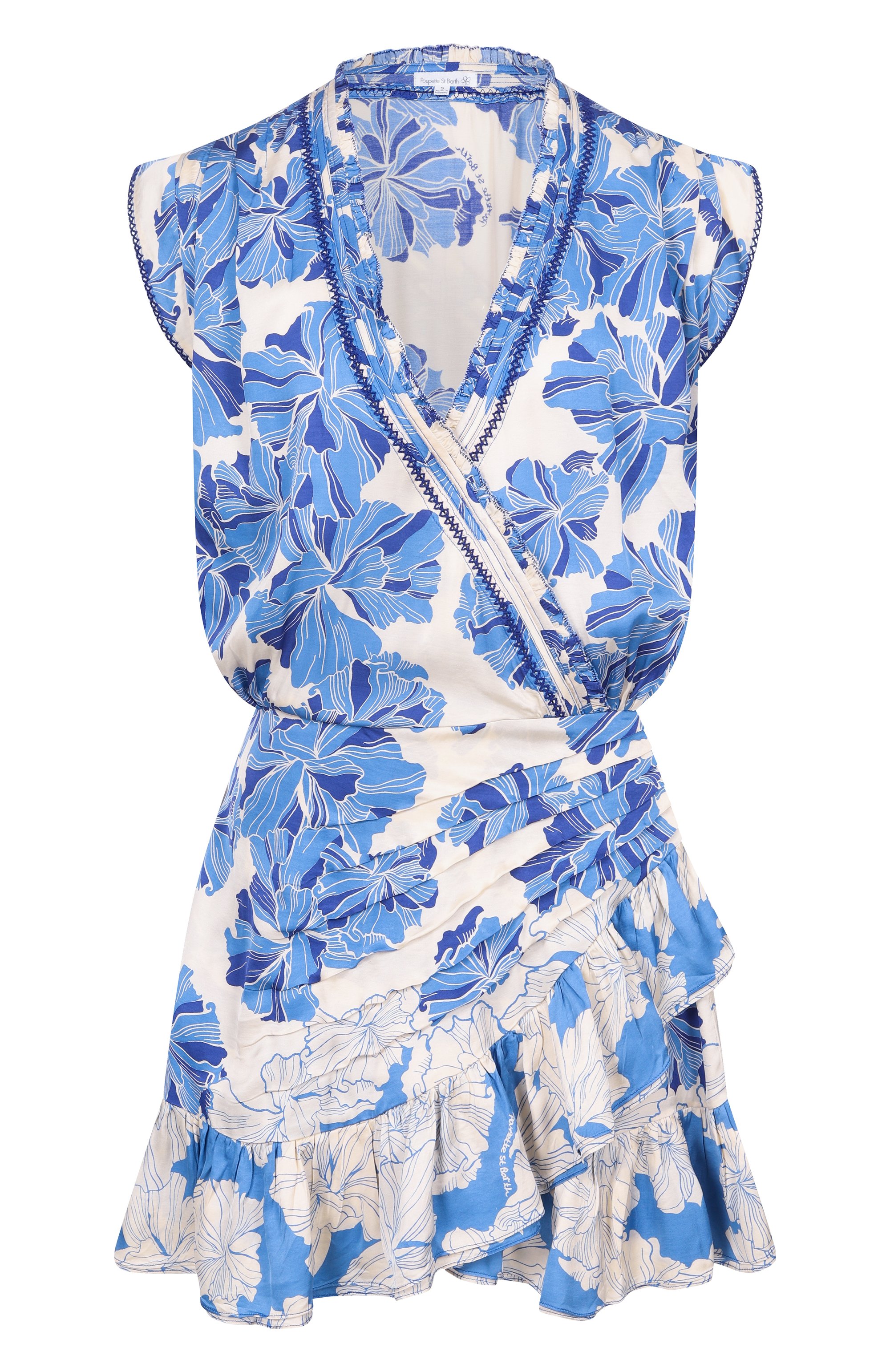 Платье из вискозы POUPETTE ST BARTH, арт. WETS26NVSFNU, фото 1