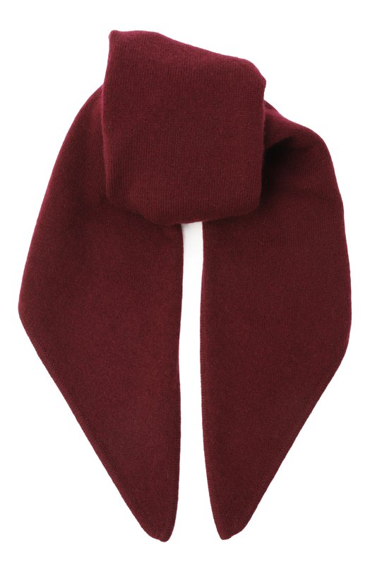 Кашемировый шарф Allude 255/11222 Бордовый 255/11222