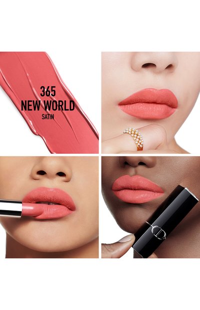 Сменный блок помады для губ с сатиновым финишем rouge dior, оттенок 365 новый мир (3,5g) DIOR, арт. C335500365, фото 3