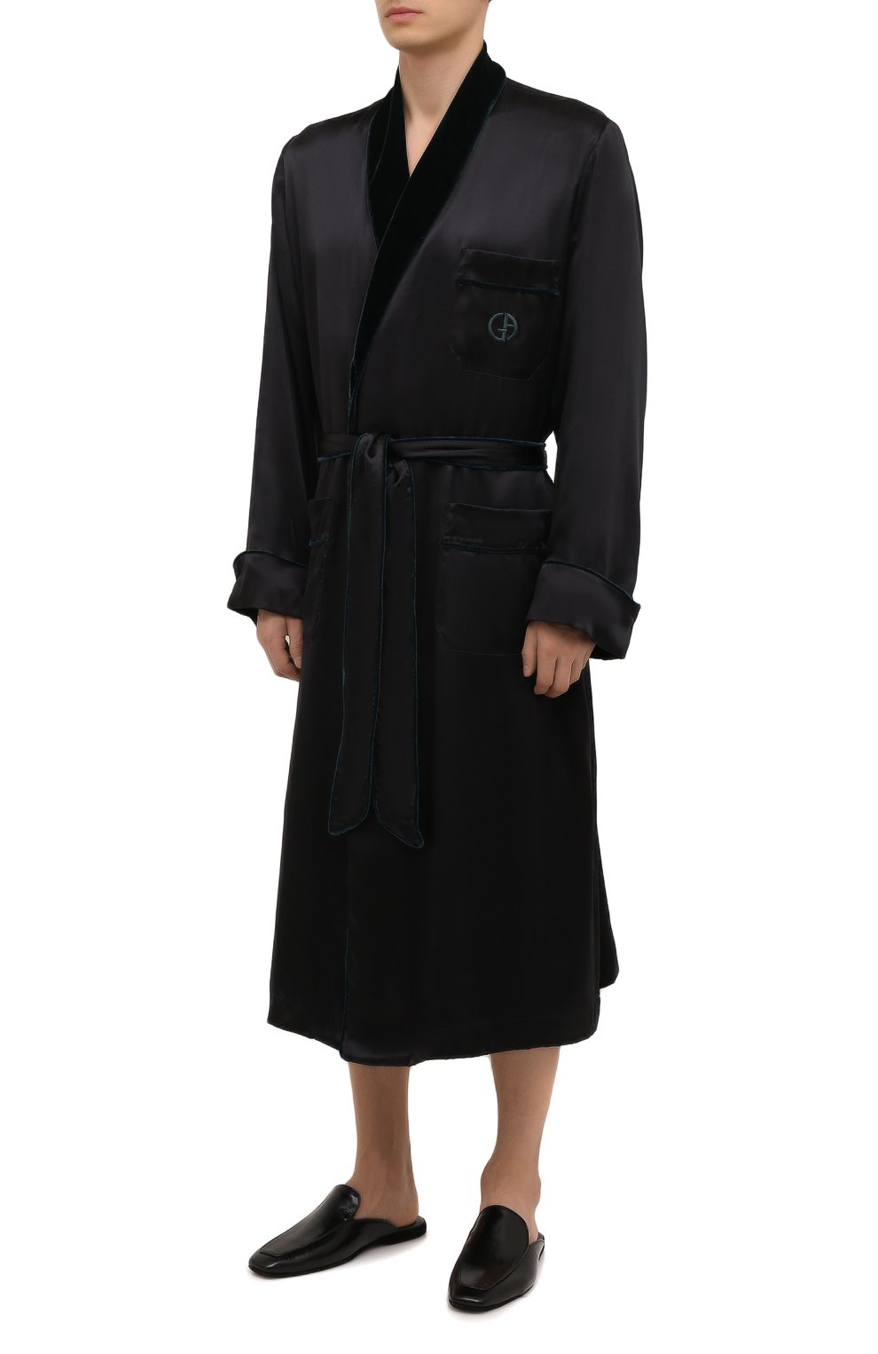 Шелковый халат GIORGIO ARMANI, арт. 100032/CC820, фото 2