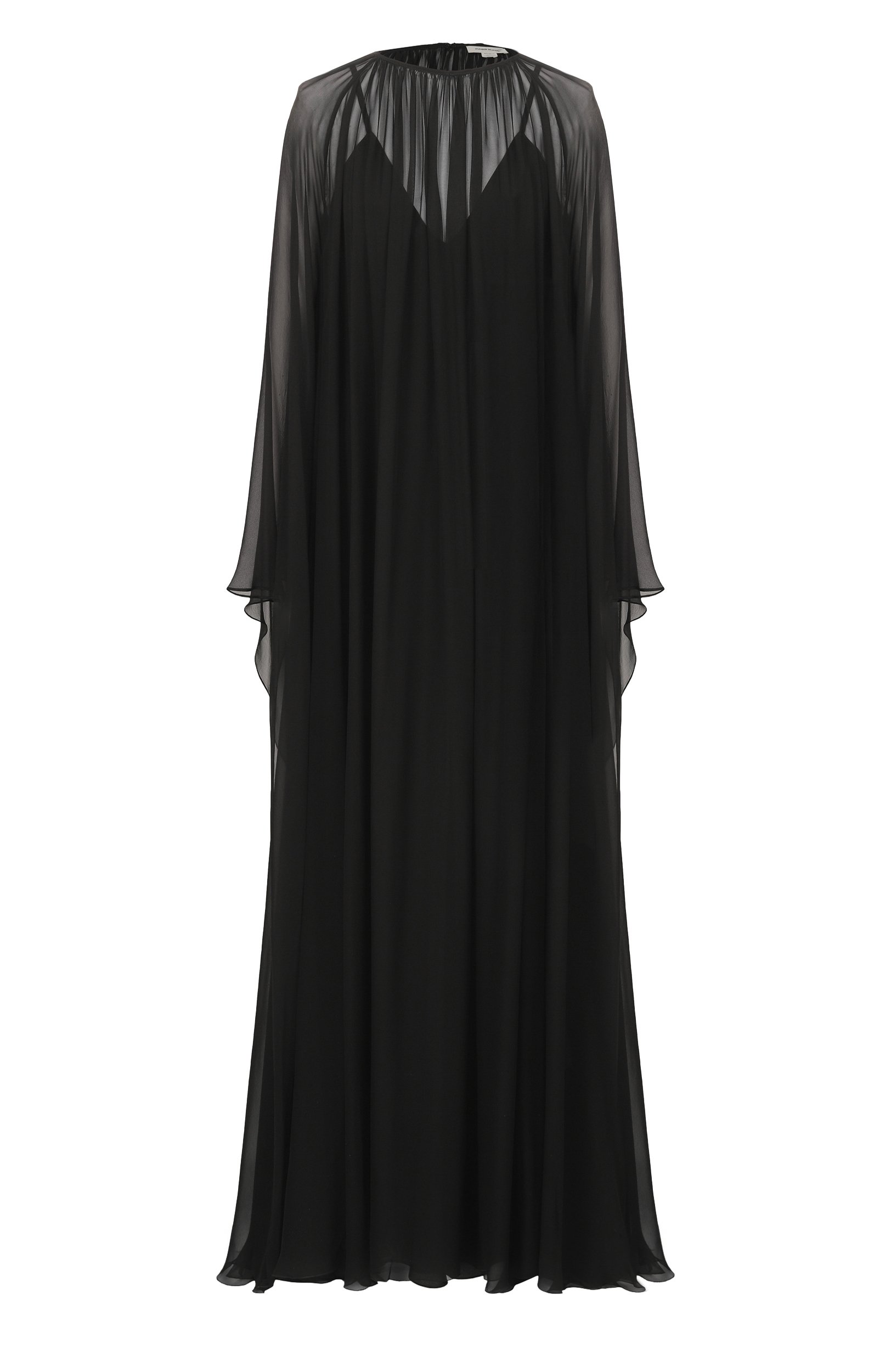 Шелковое платье ZUHAIR MURAD черного цвета по цене 440500 руб., арт. PKA26015/CHSI028, фото 1 Шелковое платье ZUHAIR MURAD, арт. PKA26015/CHSI028, фото 1