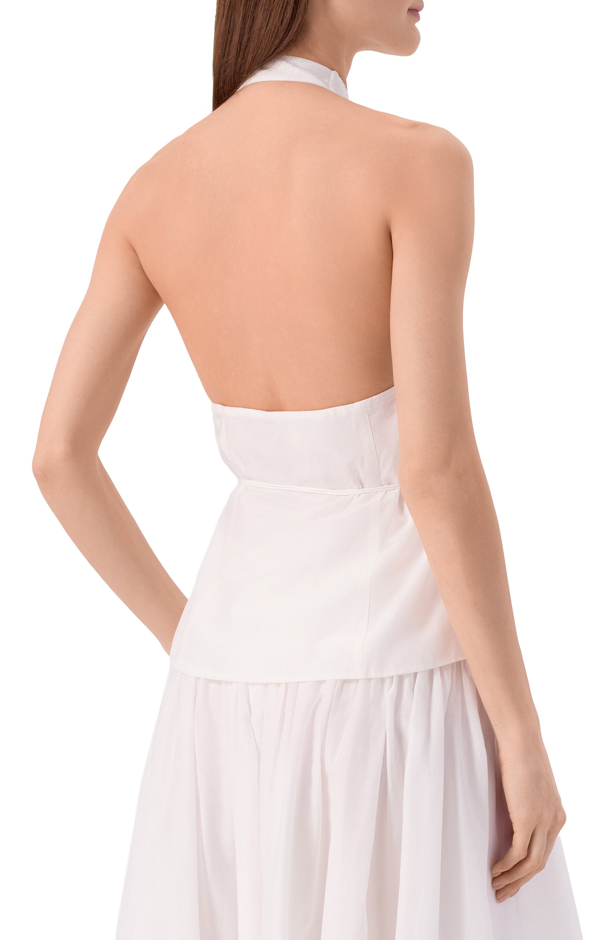 Топ из хлопка и шелка 12 STOREEZ, арт. 137107, фото 4