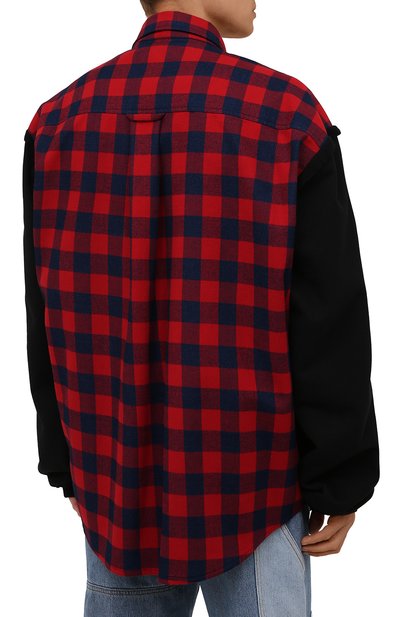 Хлопковая рубашка BALENCIAGA, арт. 658936/TBM23, фото 4