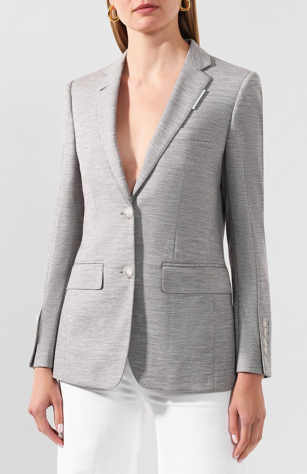 Шерстяной жакет BURBERRY, арт. 4564304, фото 3
