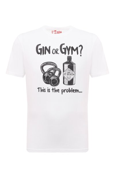 Хлопковая футболка MC2 SAINT BARTH, арт. STBM/TSHIRT MAN/07078D, фото 1