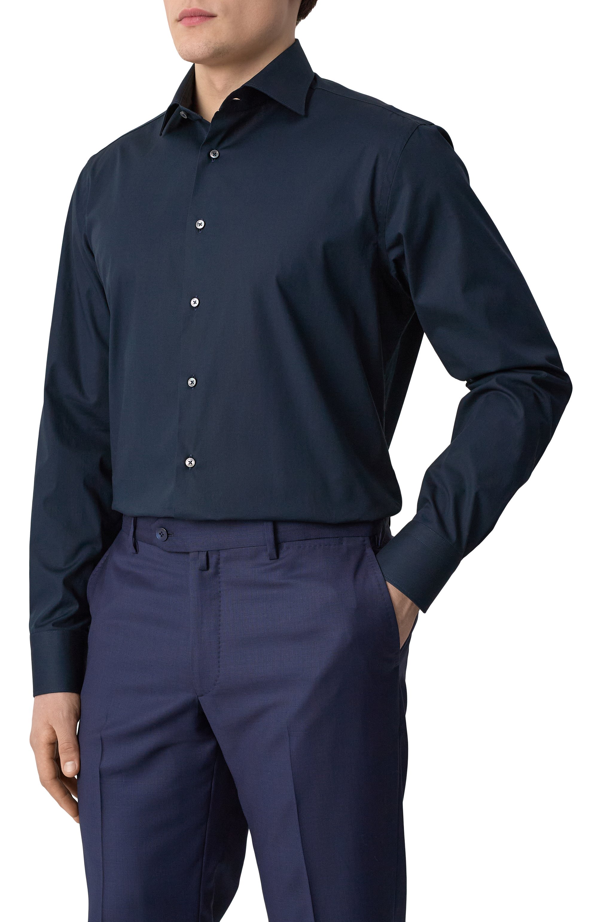 Хлопковая сорочка CANALI, арт. CCL7098/GA03288, фото 3