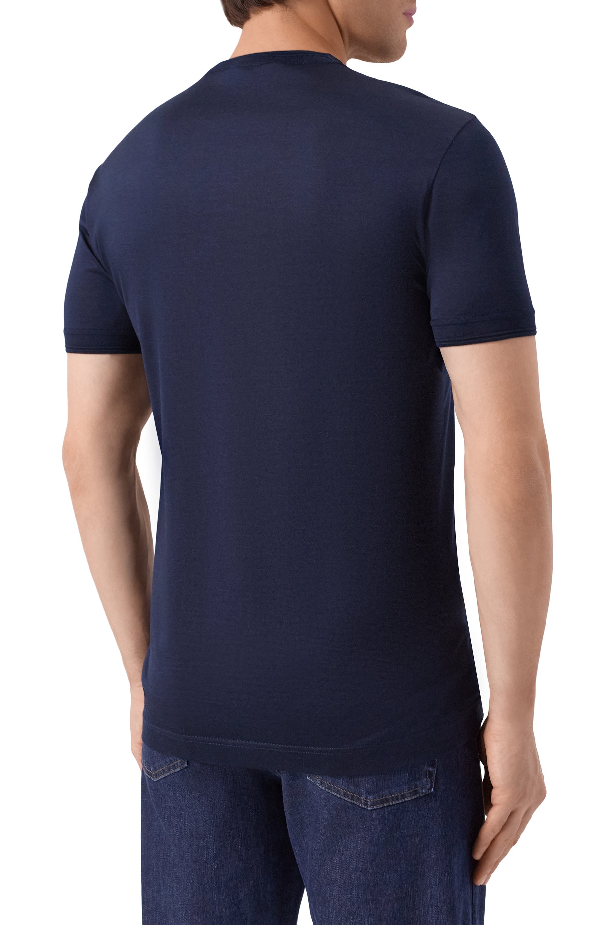 Шелковая футболка DOLCE & GABBANA, арт. G8ST1T/FU75F, фото 4