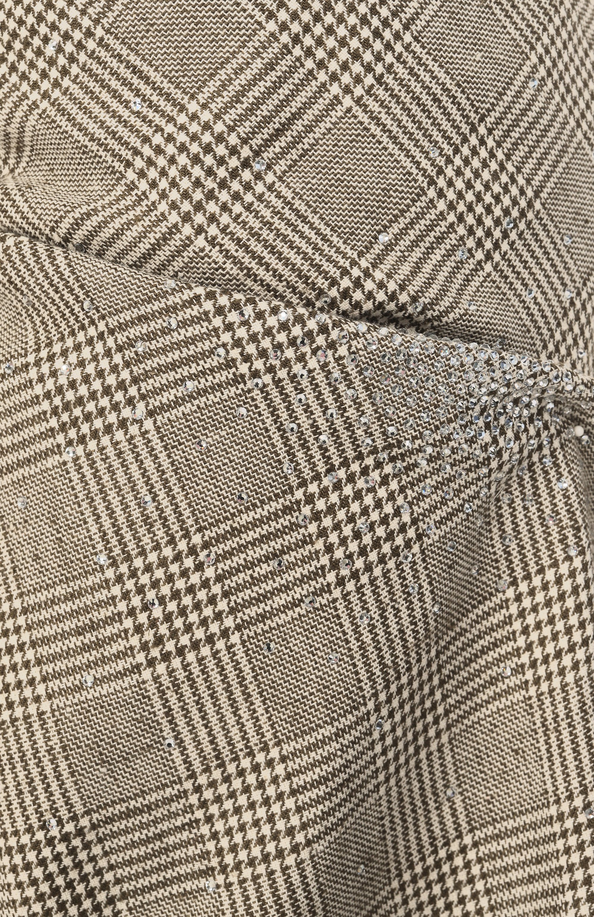 Брюки из вискозы и хлопка с отделкой стразами GIUSEPPE DI MORABITO, арт. 04SSPA117C 04427, фото 6