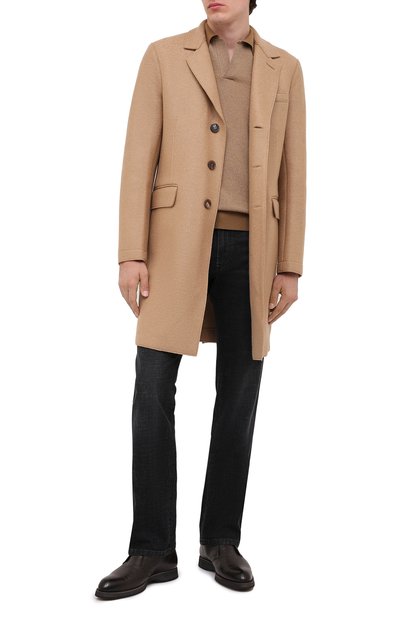 Шерстяное пальто HARRIS WHARF LONDON, арт. C9113MLK, фото 2