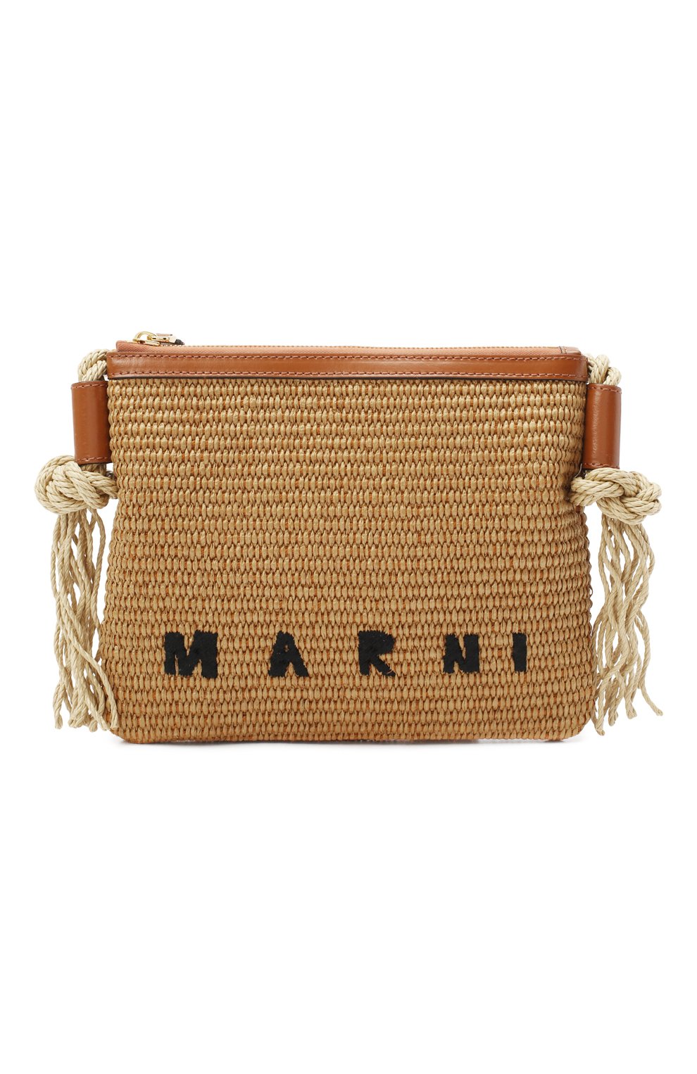 Сумка MARNI коричневого цвета по цене 40950 руб., арт. PHM00011U1/P3860, фото 1 Сумка MARNI, арт. PHM00011U1/P3860, фото 1