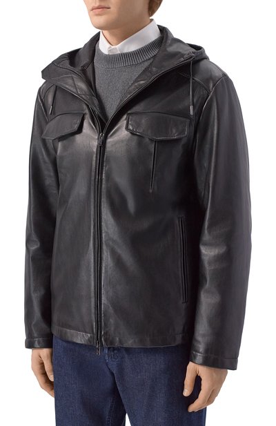 Кожаная куртка MVST, арт. M25.1PM.0003/PL0NGE, фото 3