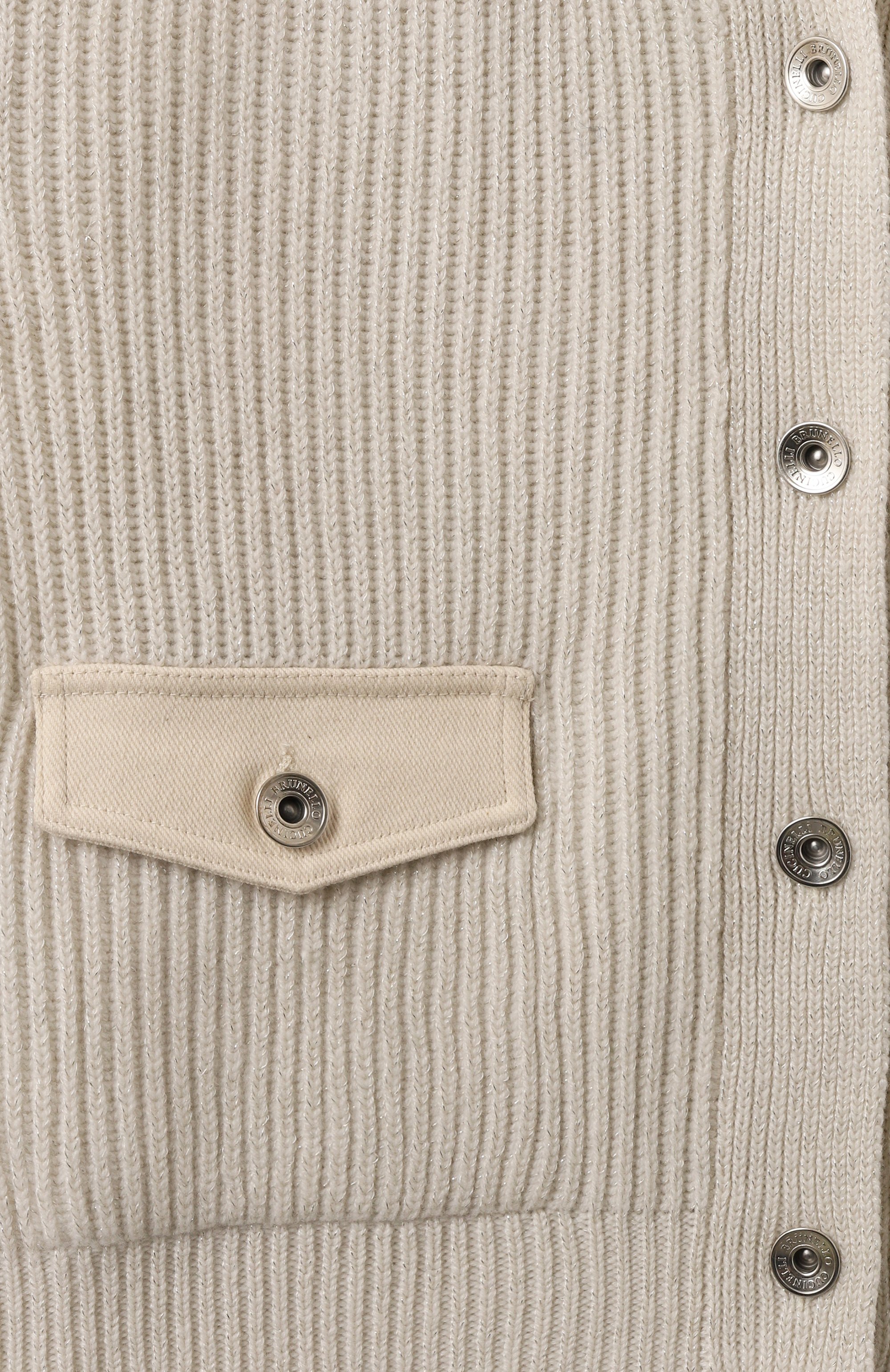 Кардиган из шерсти и кашемира BRUNELLO CUCINELLI, арт. BBVM71406B, фото 3