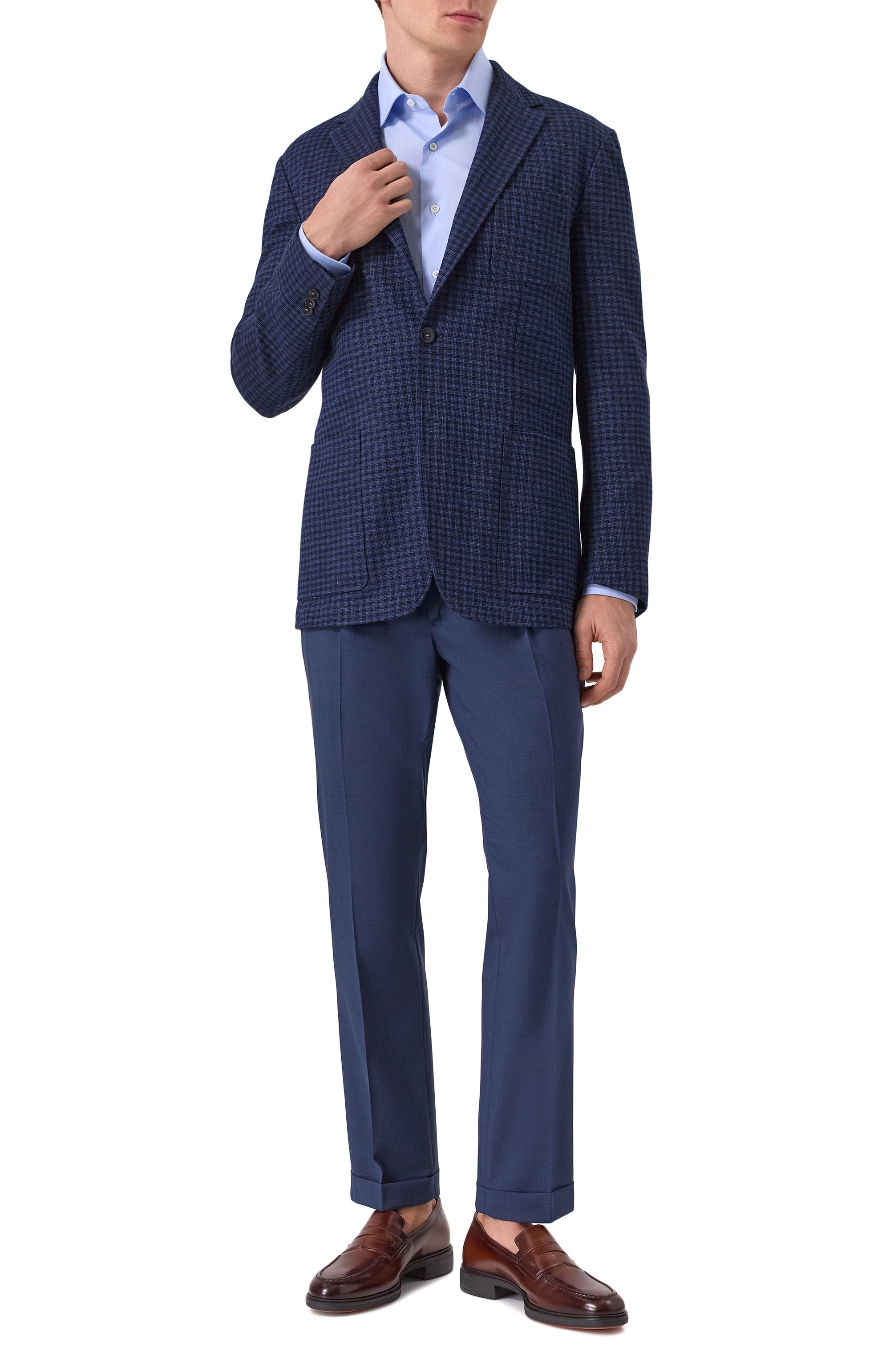 Шерстяные брюки GRAN SASSO, арт. 76115/58906, фото 2