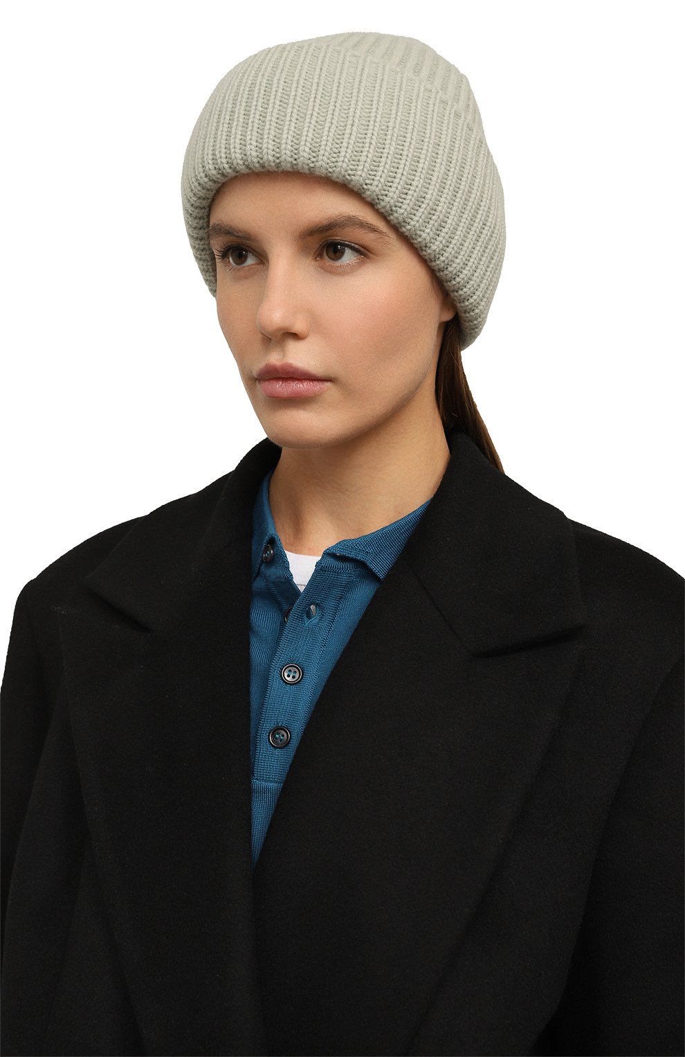 Шапка из шерсти и кашемира YVES SALOMON, арт. 23WAA502XXMACL, фото 2