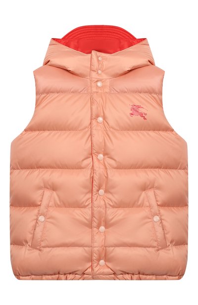 Двусторонний жилет с капюшоном BURBERRY, арт. 8005221, фото 4