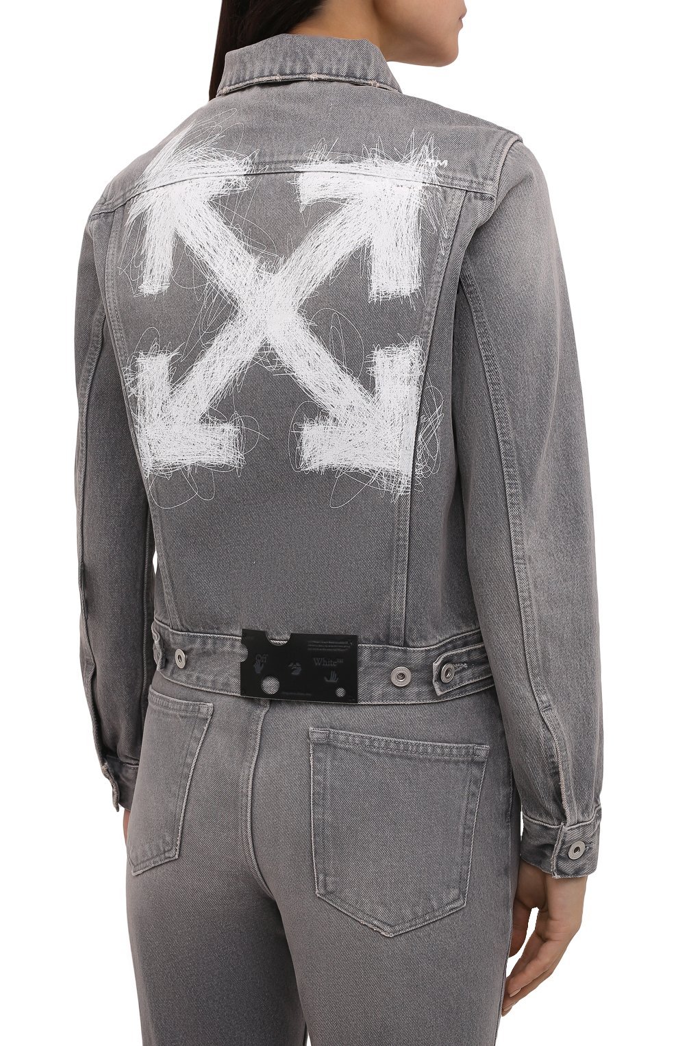Джинсовая куртка OFF-WHITE, арт. 0WYE012F21DEN002, фото 4