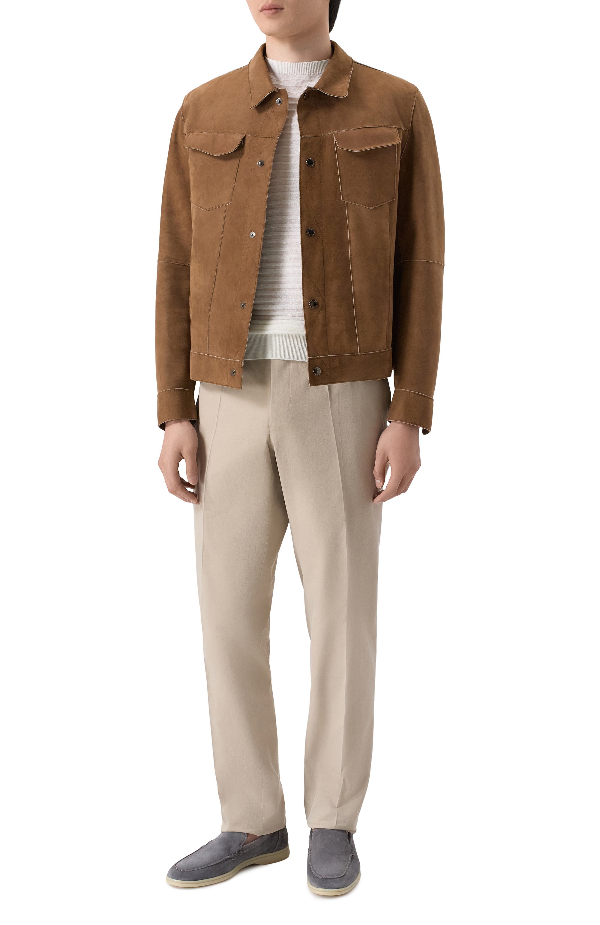 Замшевые лоферы glasgow MILLE 885, арт. GLASG0W/VEL0UR, фото 2