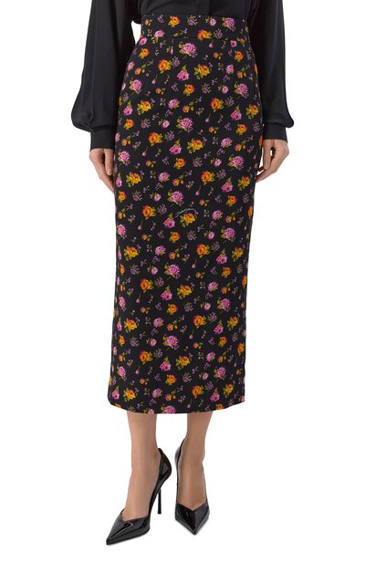 Шелковая юбка DOLCE & GABBANA, арт. F4DCBT/FSA8D, фото 3