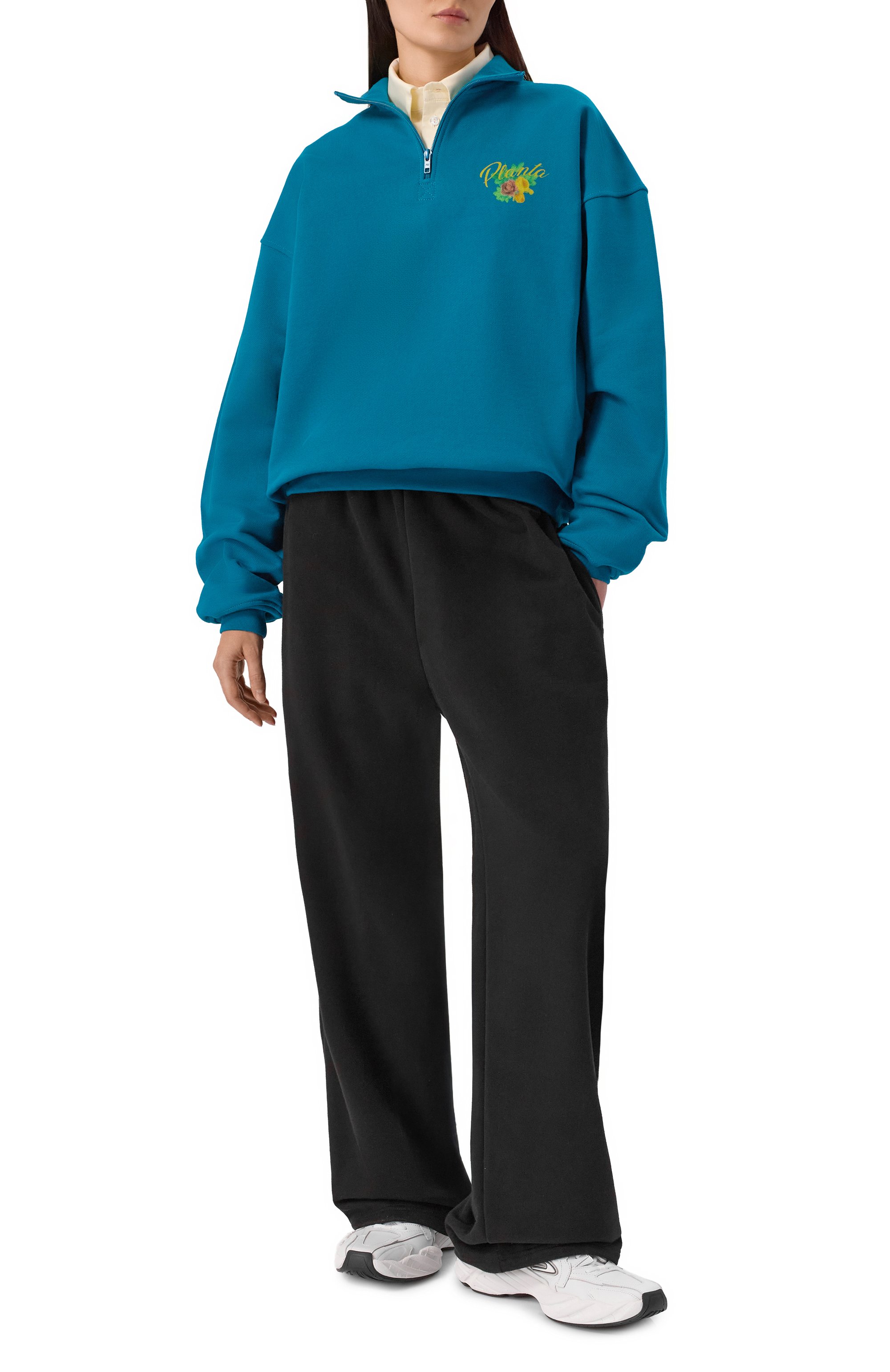 Хлопковые брюки PLANTA ROSA, арт. PR/P/NP/370VELVET, фото 5