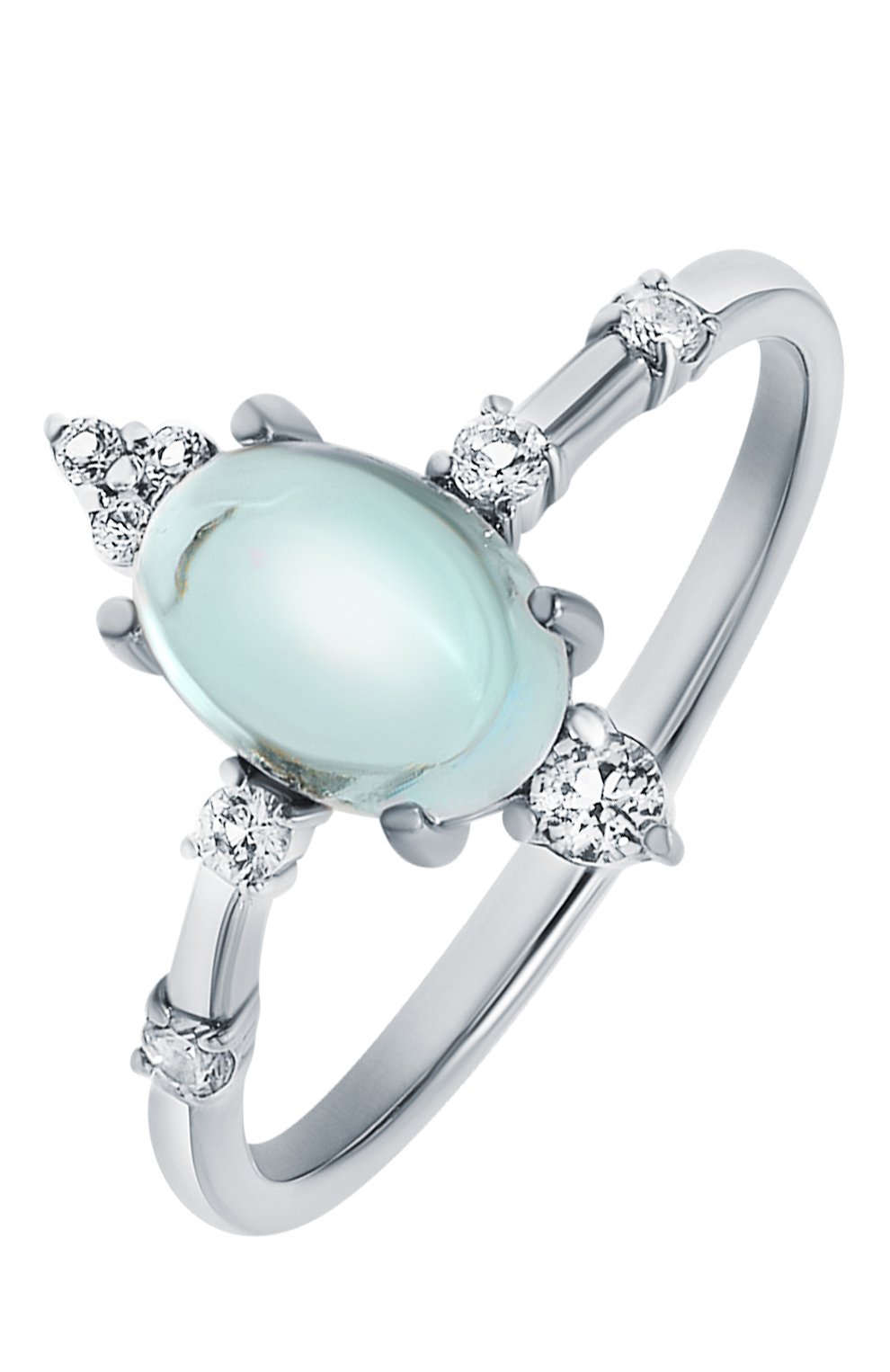 Кольцо с голубым топазом MOONKA, арт. ai-sr-tpz, фото 1