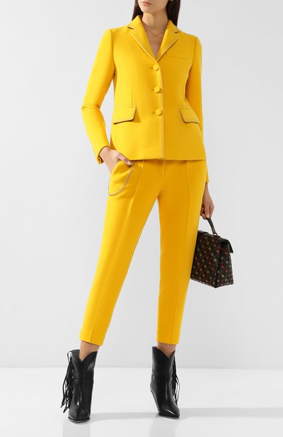 Шерстяные брюки со стрелками BOTTEGA VENETA, арт. 530924/VERZ0, фото 2