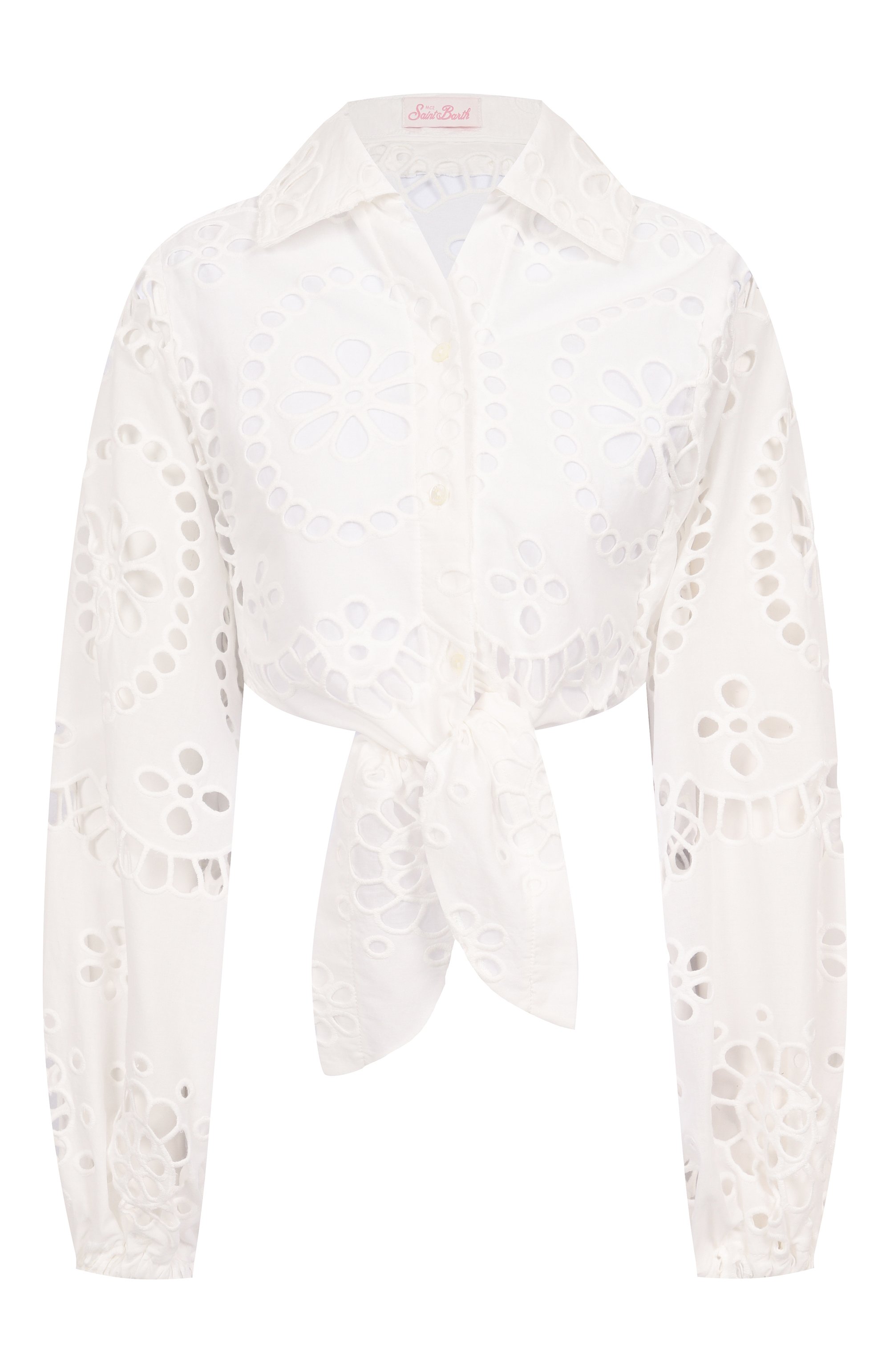 Хлопковая рубашка MC2 SAINT BARTH, арт. STBW FEBE/05727H, фото 1